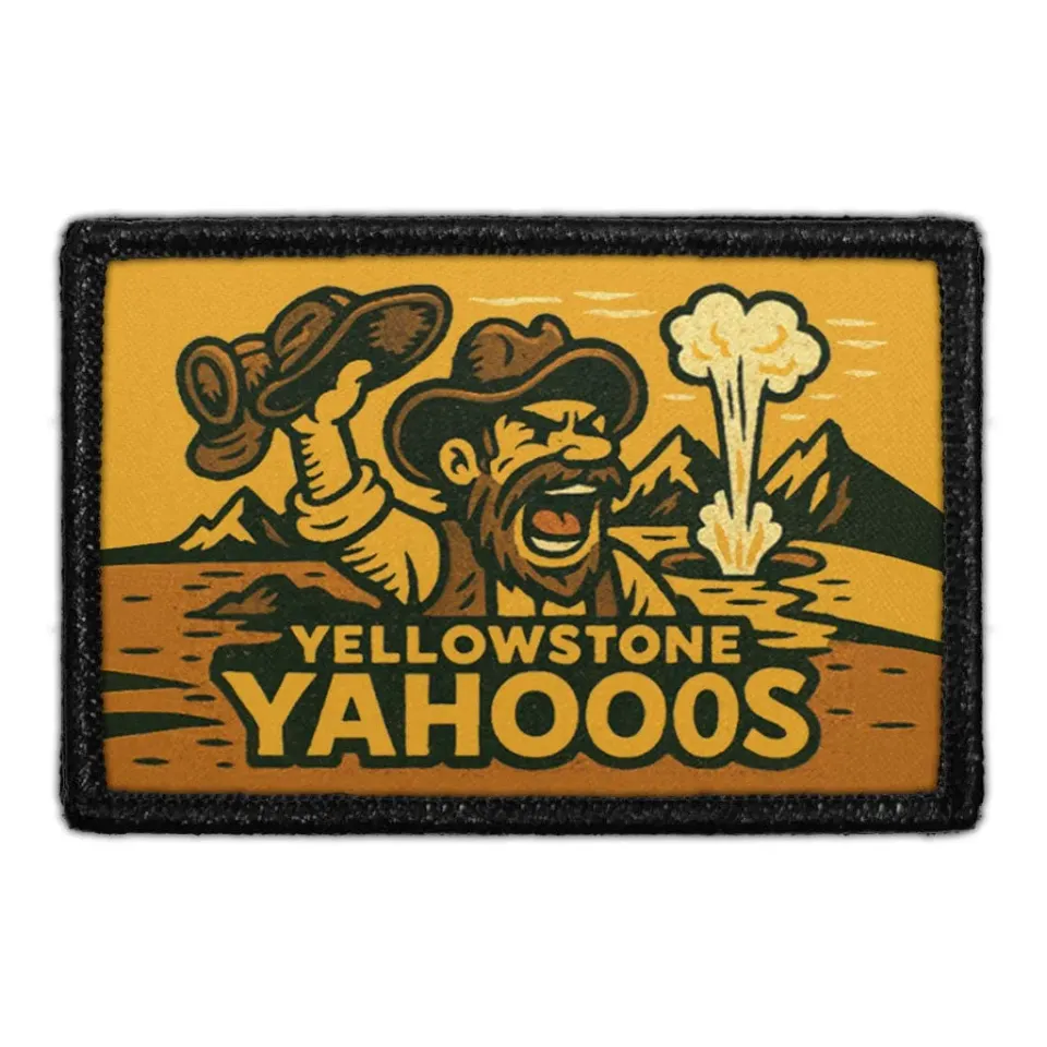 Pull Patch Yellowstone Yahooos patch 76x51 mm