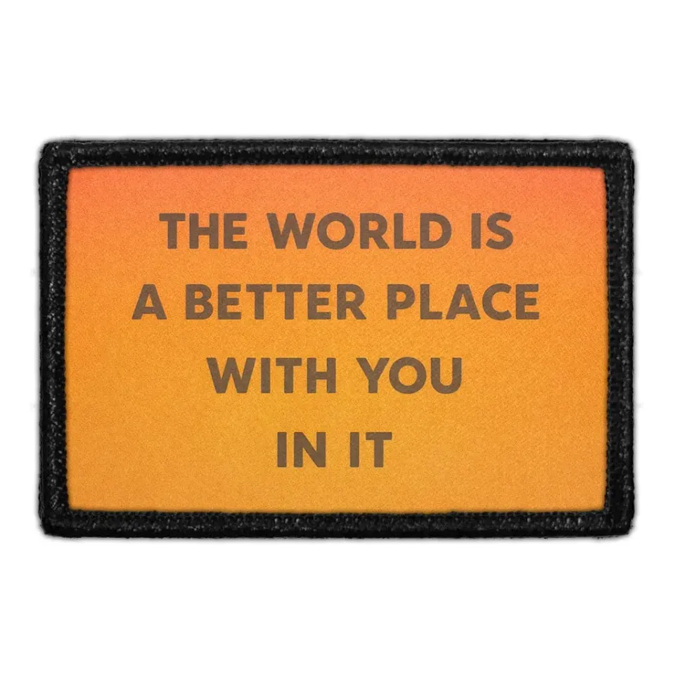 Pull Patch Better Place patch med velcro positiv tekst