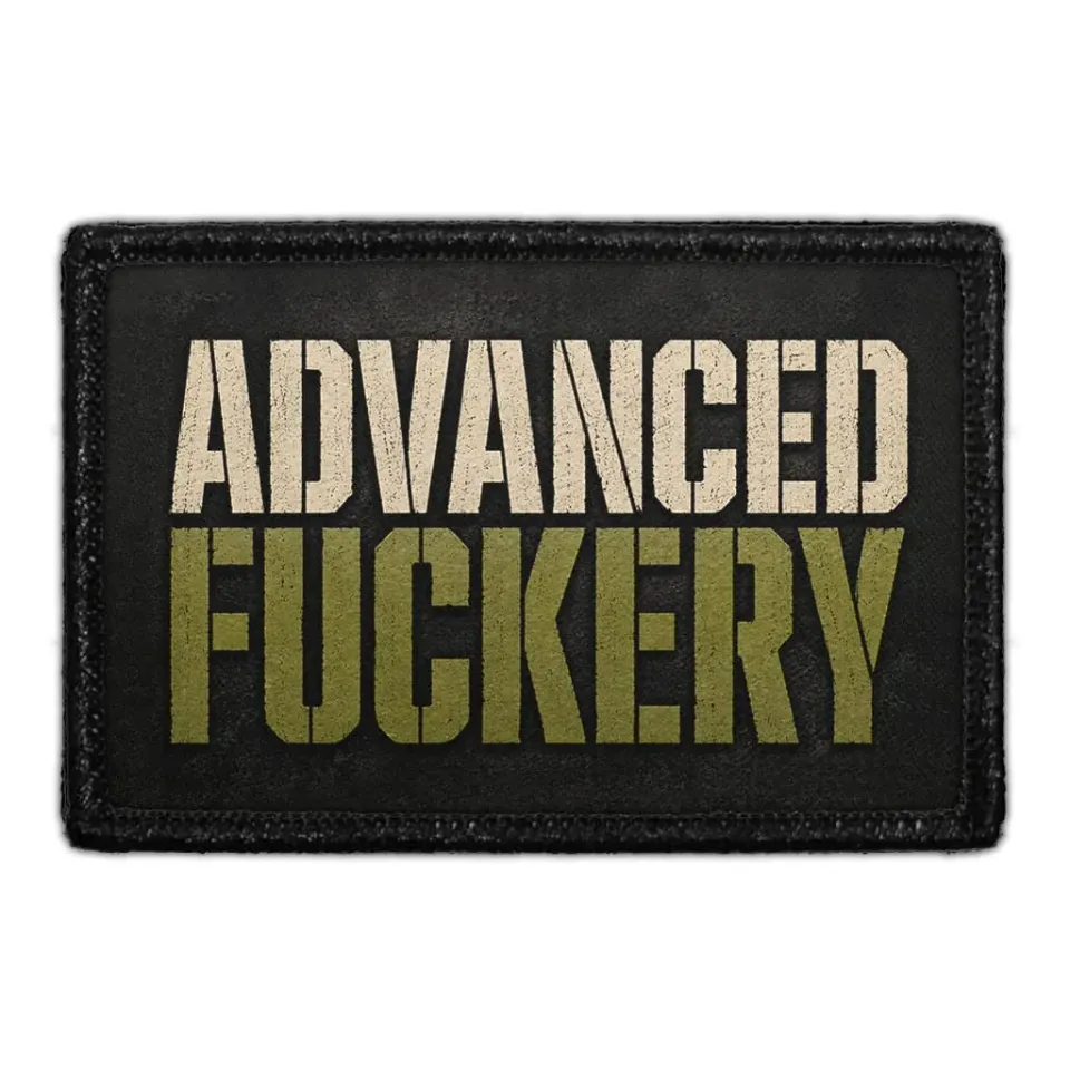 Pull Patch Advanced Fuckery patch med velcro 7,6x5 cm