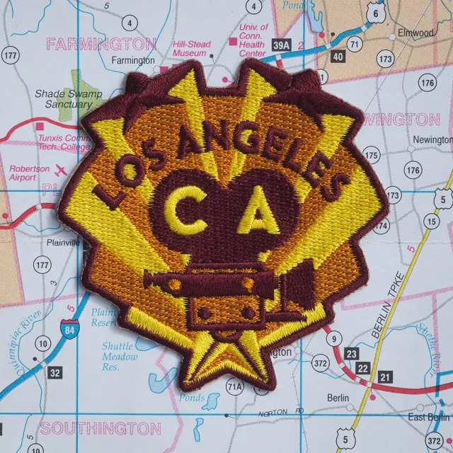 Vagabond Heart Los Angeles patch filmkamera