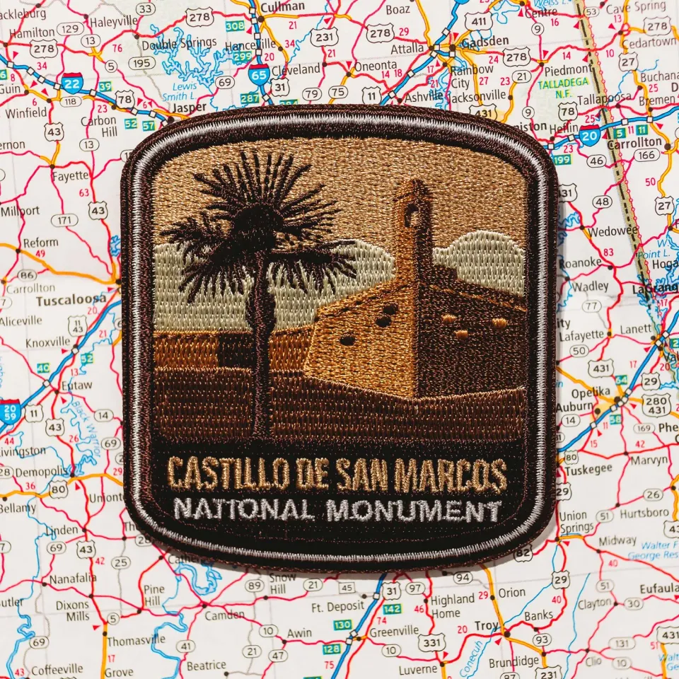 Vagabond Heart Castillo De San Marcos patch broderet