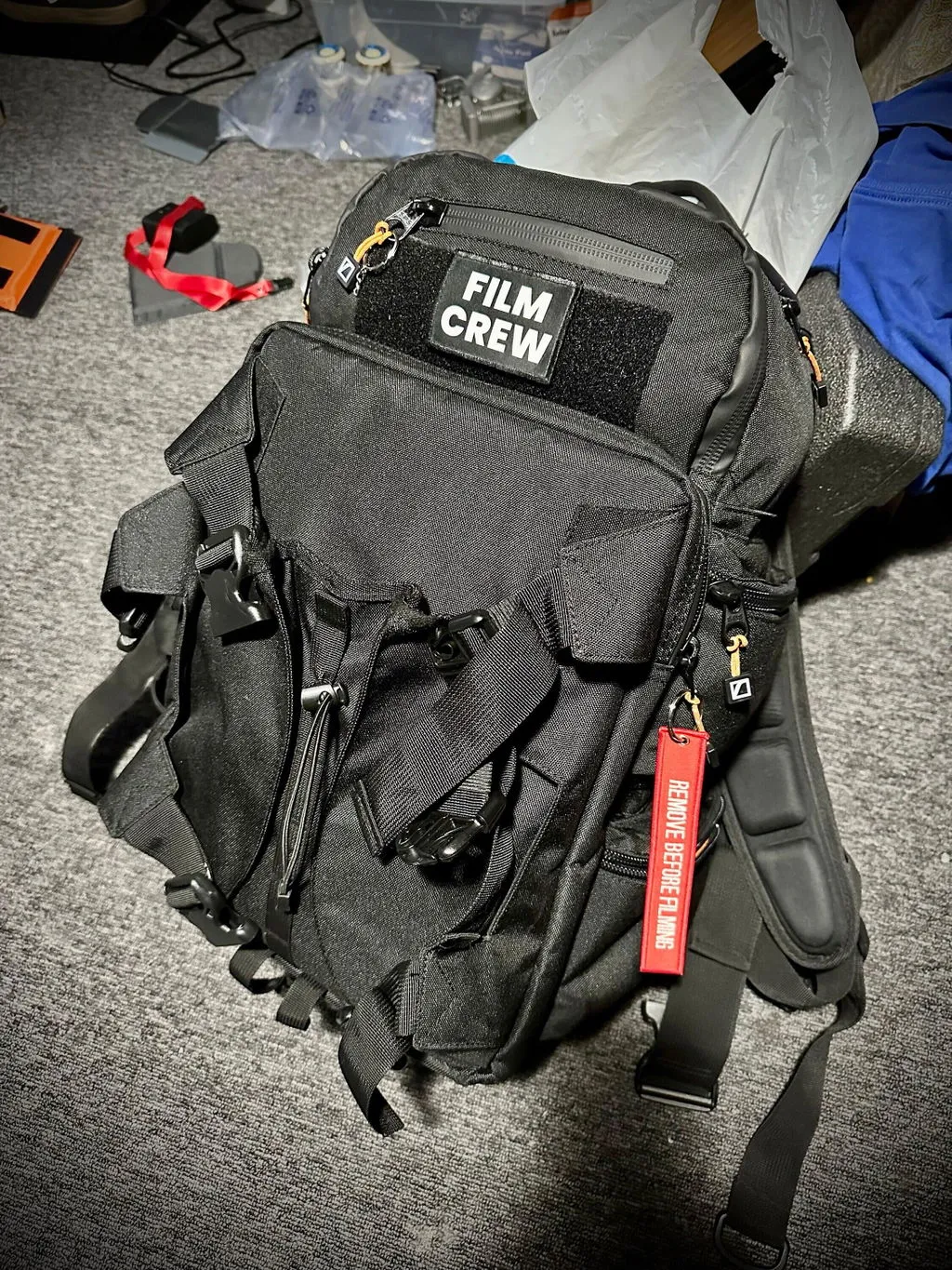 Pull Patch Film Crew patch med velcro