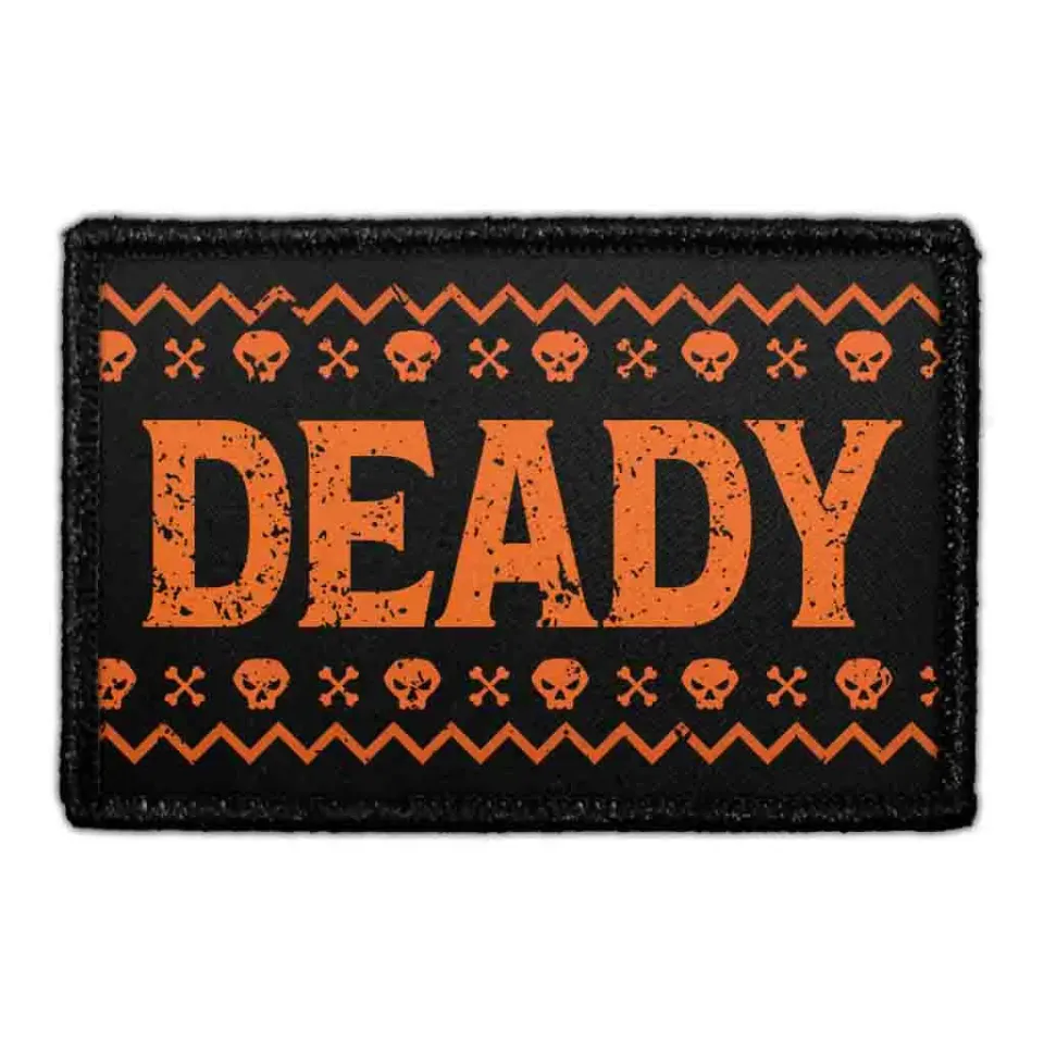 Pull Patch Deady patch med velcro halloween