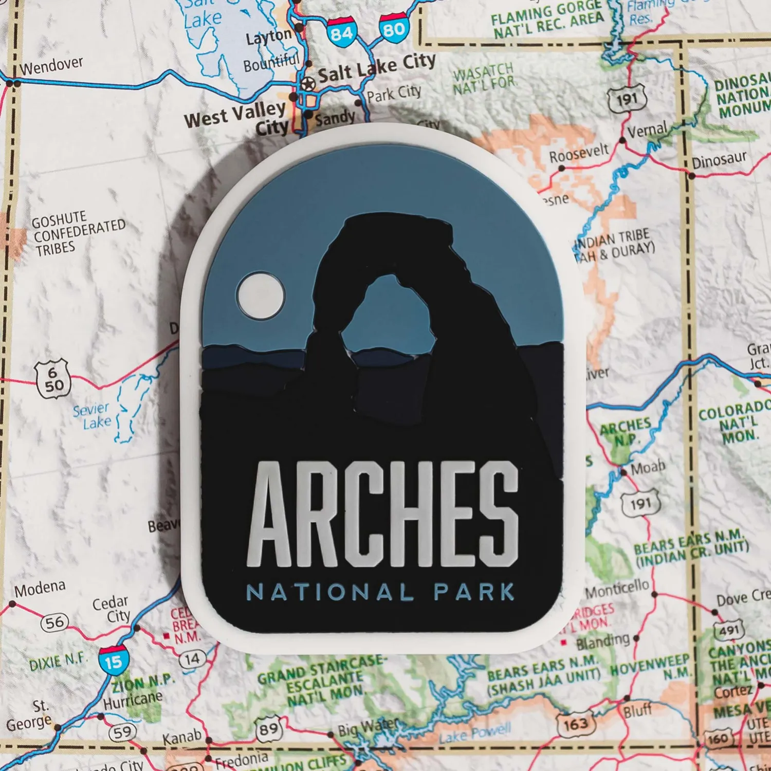 Vagabond Heart Arches National Park køleskabsmagnet 3D