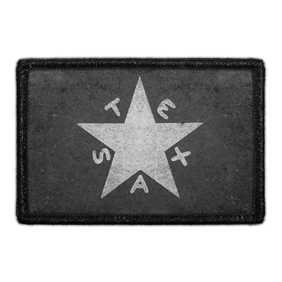 Pull Patch Battle of San Jacinto patch 76x51 mm sort-hvid