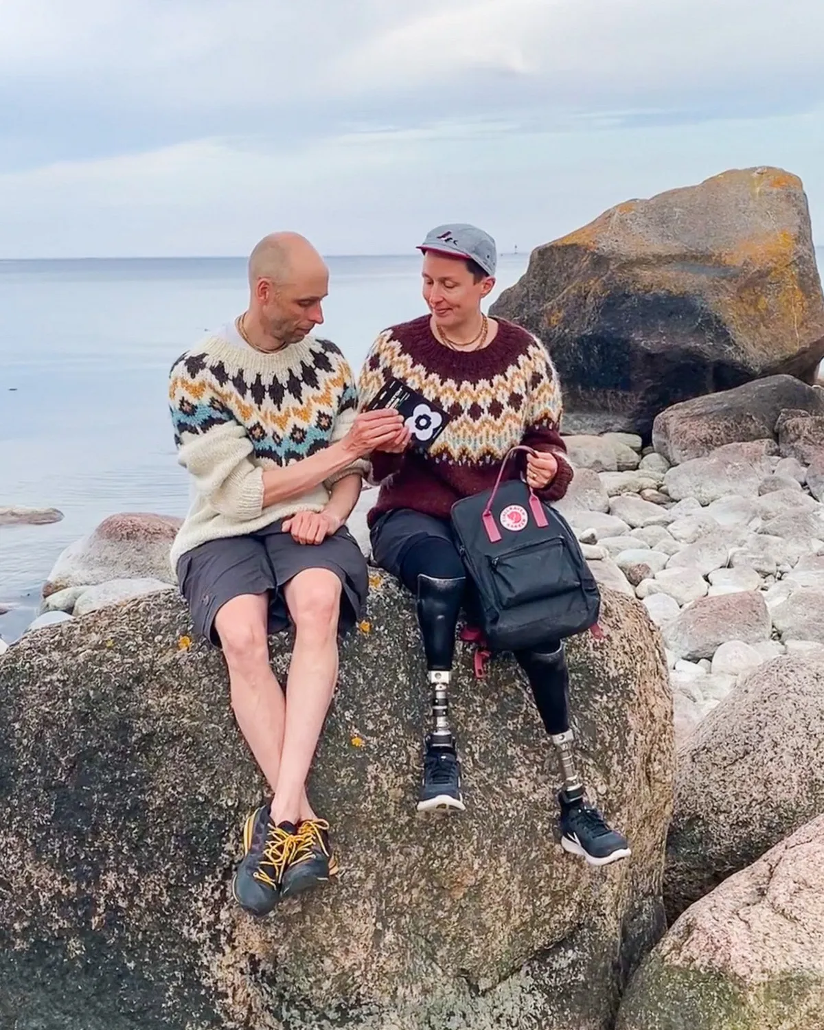 FabPatch Kaisa Leka tekstillapper Camp Sea sæt