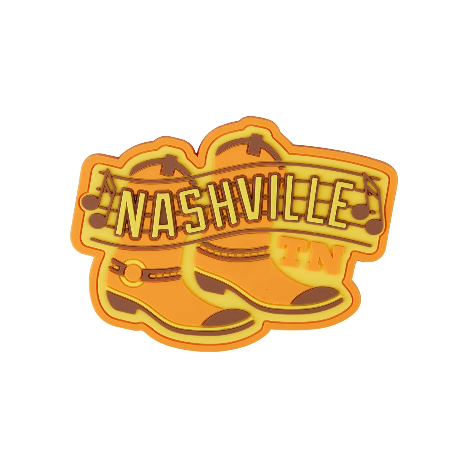 Vagabond Heart Nashville køleskabsmagnet PVC 3"