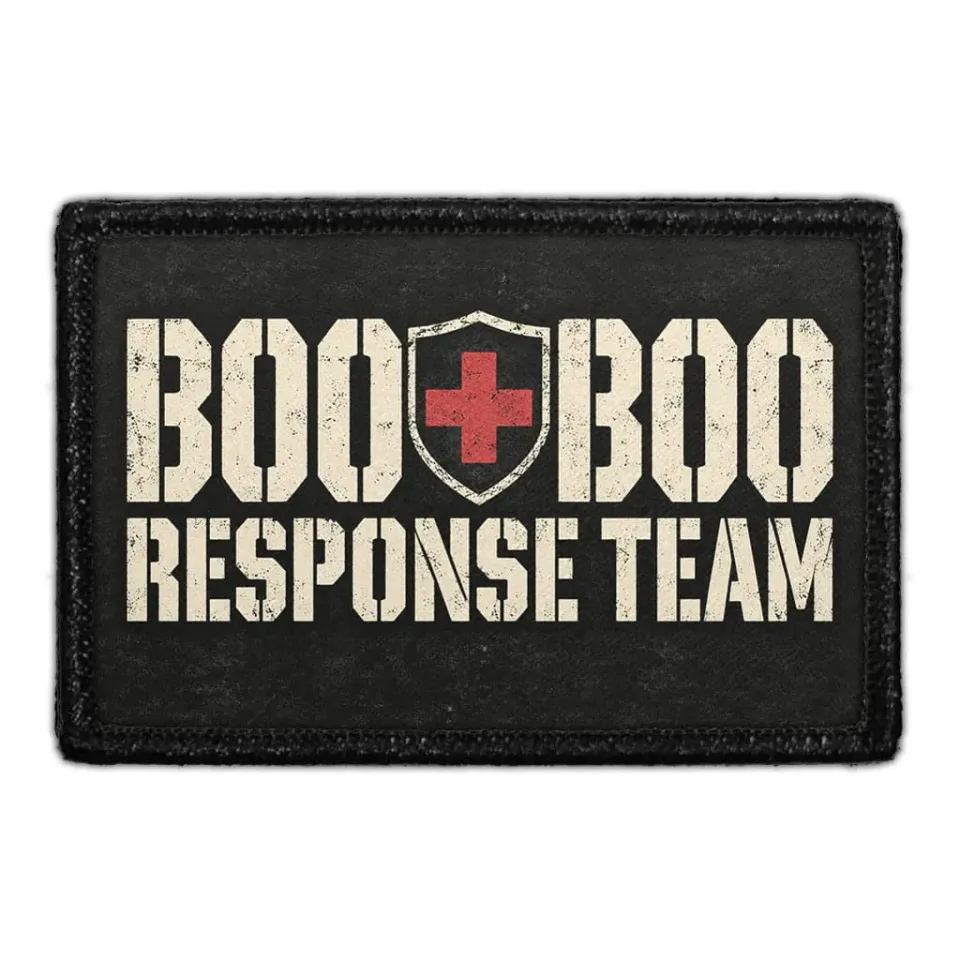 Pull Patch Boo Boo Response Team patch 3x2 førstehjælp