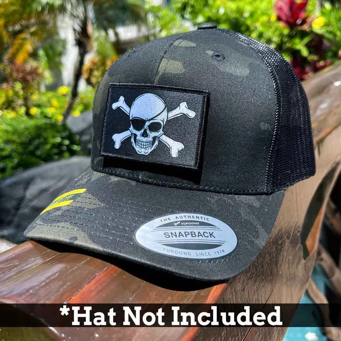 Pull Patch Jolly Roger Eye Patch velcropatch pirat