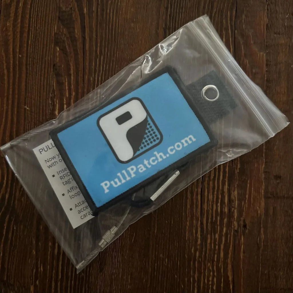 Pull Patch Tag Horizontal tag med velcro – dobbeltsidet