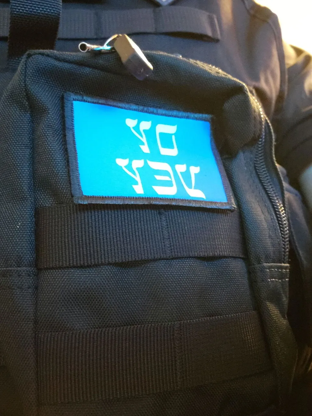 Pull Patch Love Peace Light patch 3x2 velcro