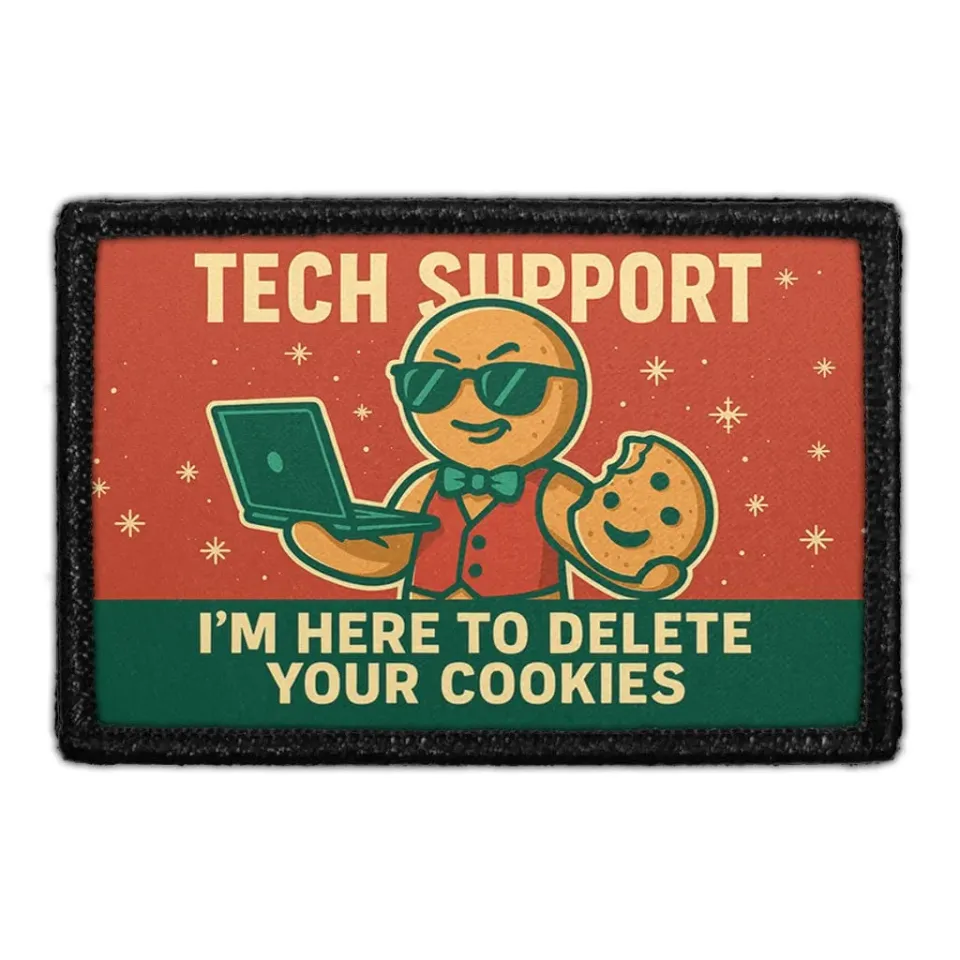 Pull Patch Tech Support Cookies patch velcro