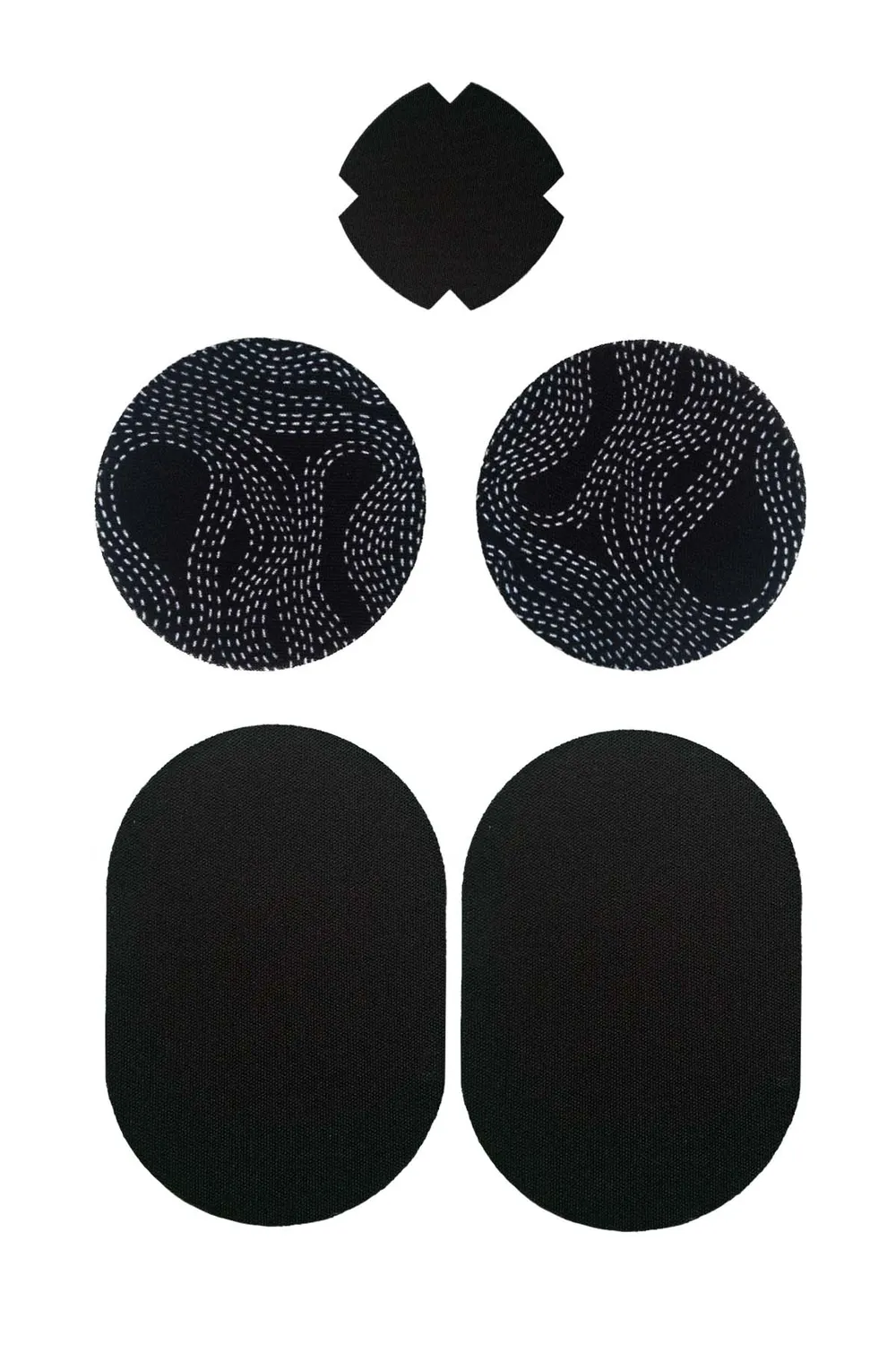 FabPatch PINTA lapper mønster 5 stk stretch