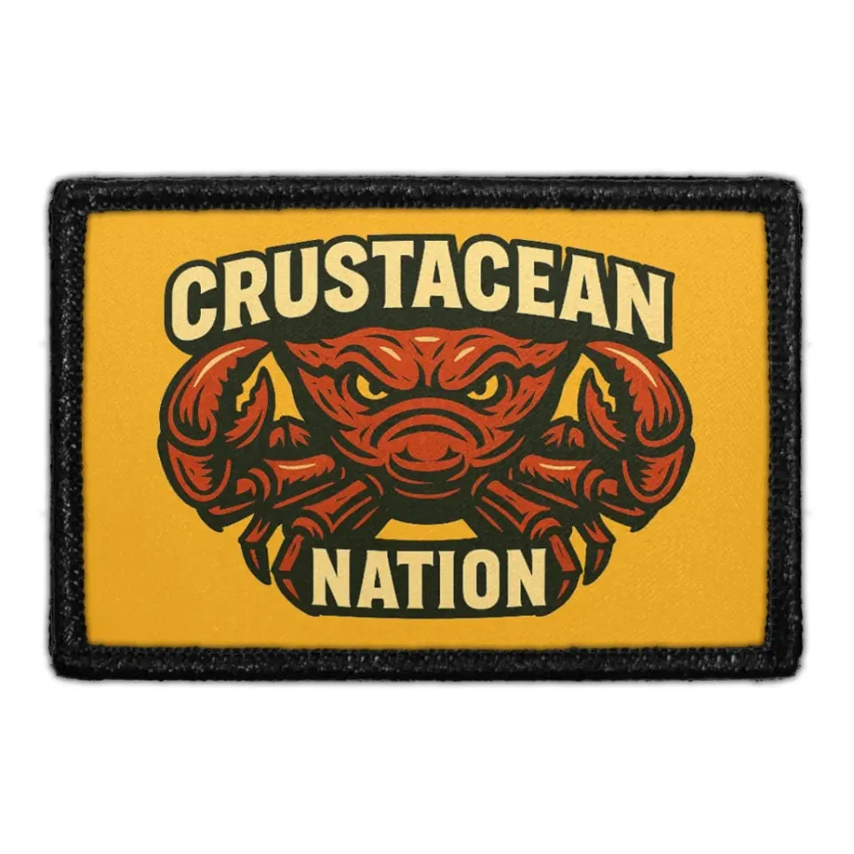Pull Patch Crustacean Nation dyrepatch med velcro
