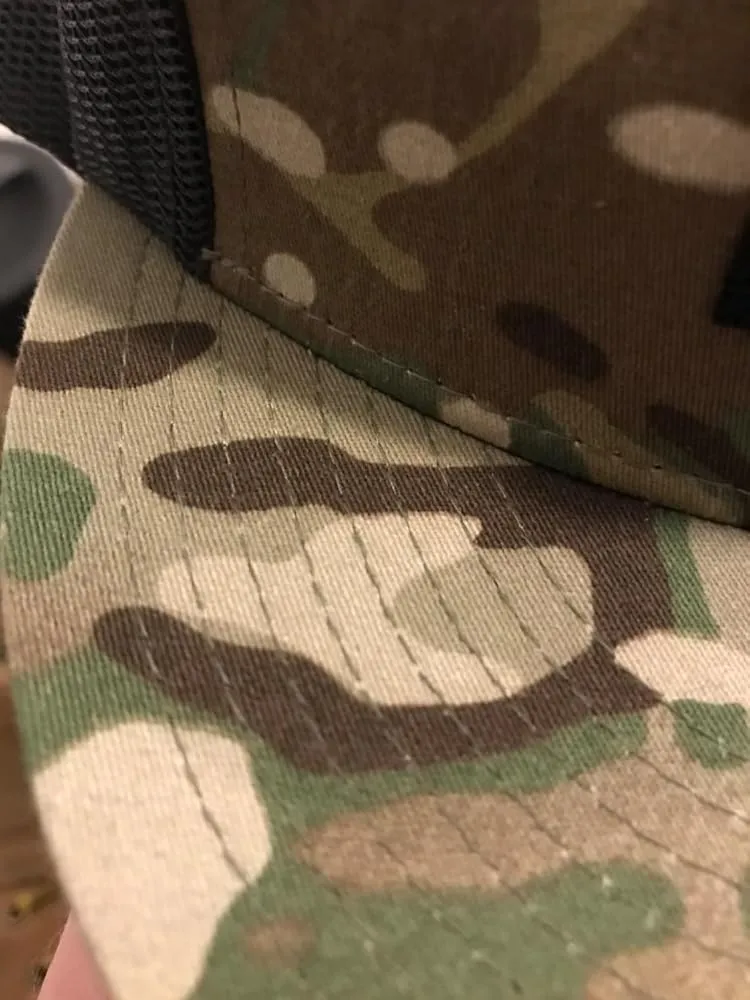 Pull Patch Multicam kasket Camo Sort snapback