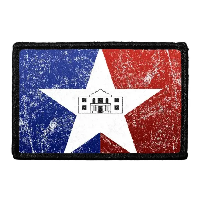 Pull Patch San Antonio City Flag patch velcro