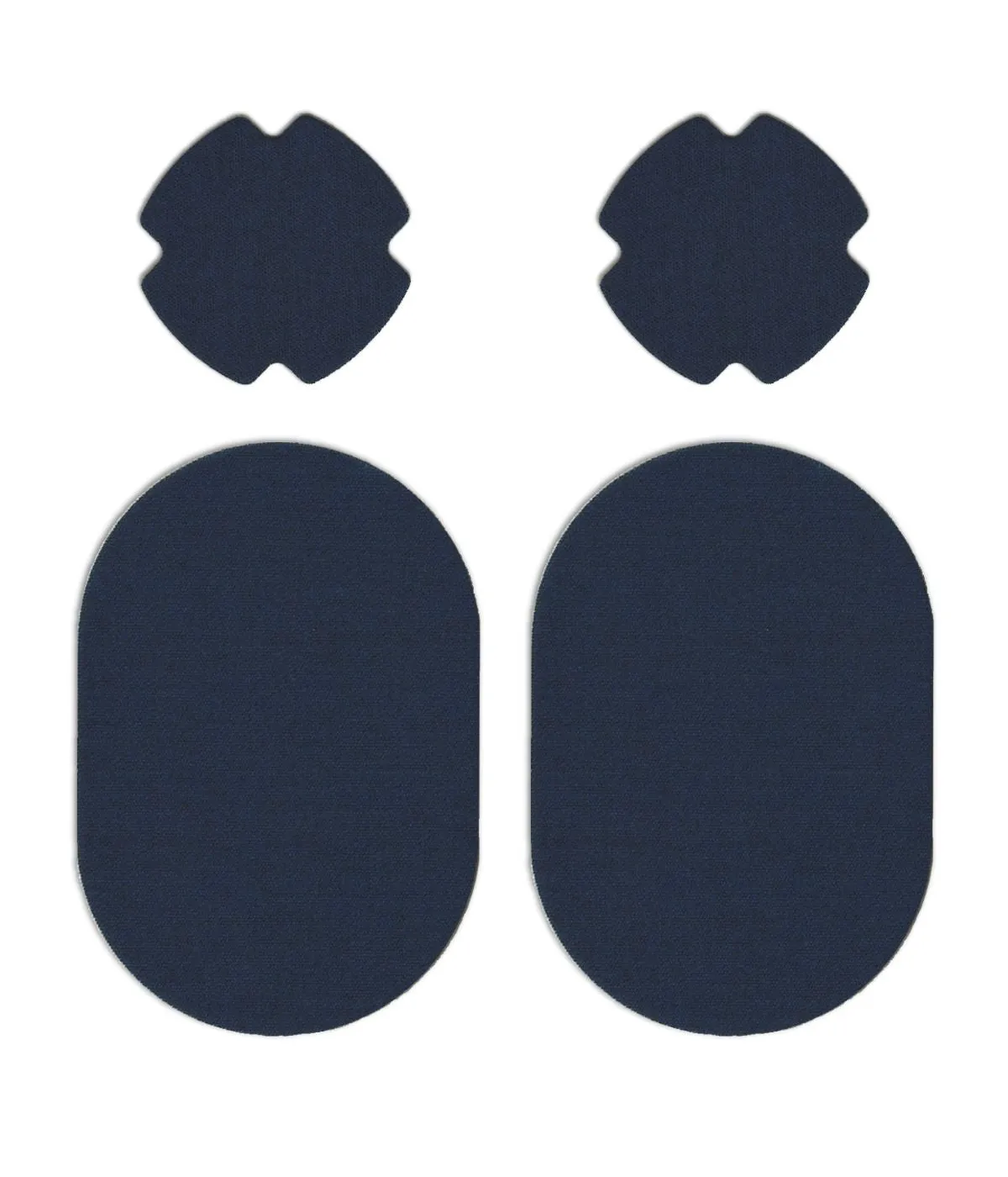 FabPatch Stretch Jeans stoflapper 4-pak denim