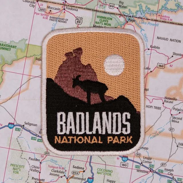 Vagabond Heart Badlands National Park strygemærke 70 mm