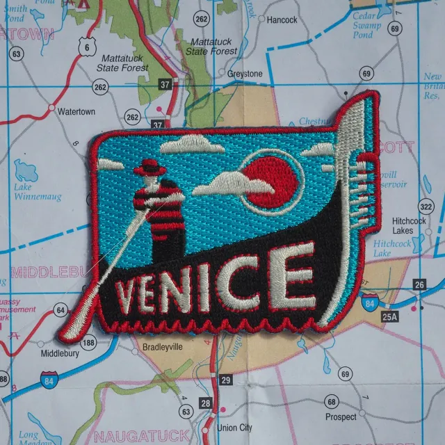 Vagabond Heart Venice strygemærke 64x83 mm