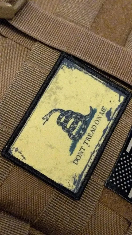 Pull Patch Merica patch med velcro tekst