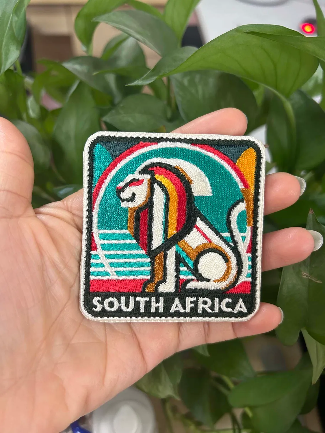 Vagabond Heart South Africa patch strygemærke 70x64