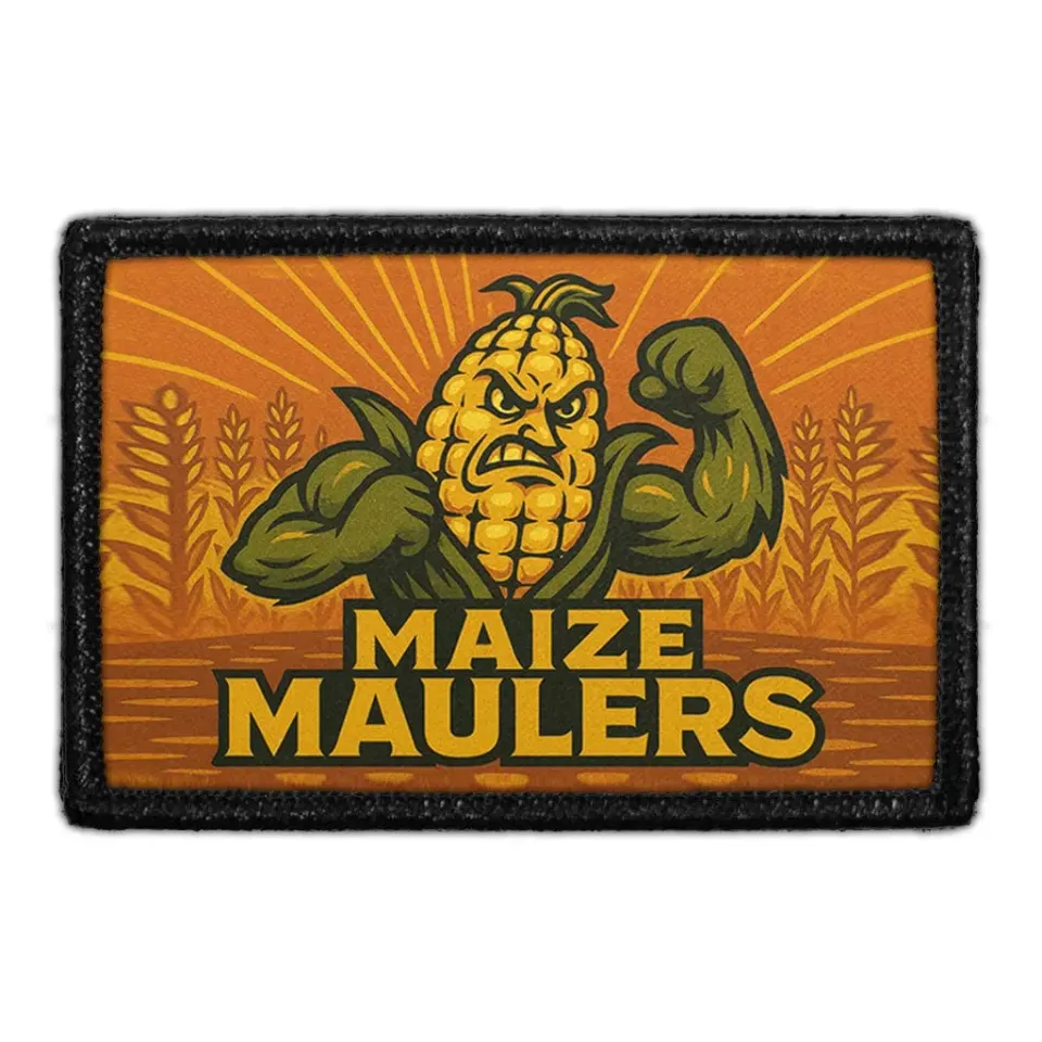 Pull Patch Maize Maulers patch med velcro 3x2 humor