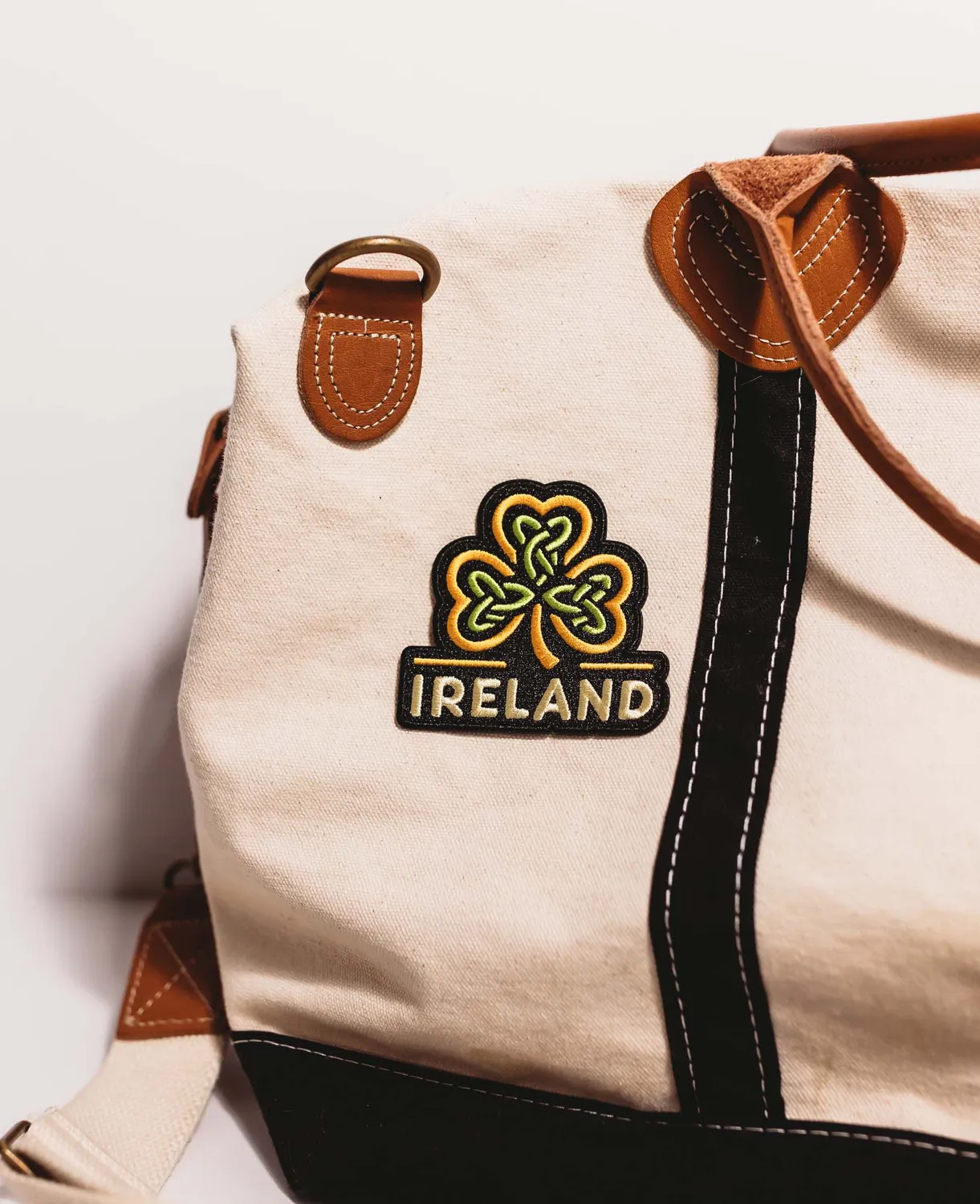 Vagabond Heart Ireland patch kløver strygemærke