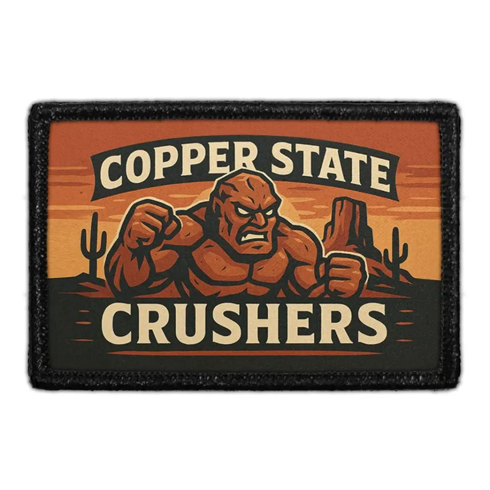 Pull Patch Copper State Crushers patch Arizona velcro
