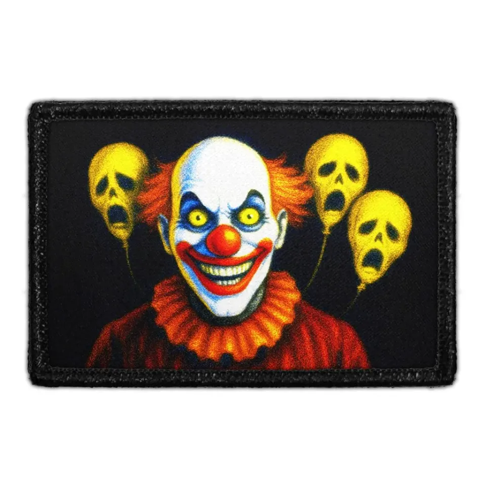 Pull Patch Balloons of the Damned patch 3x2 halloween