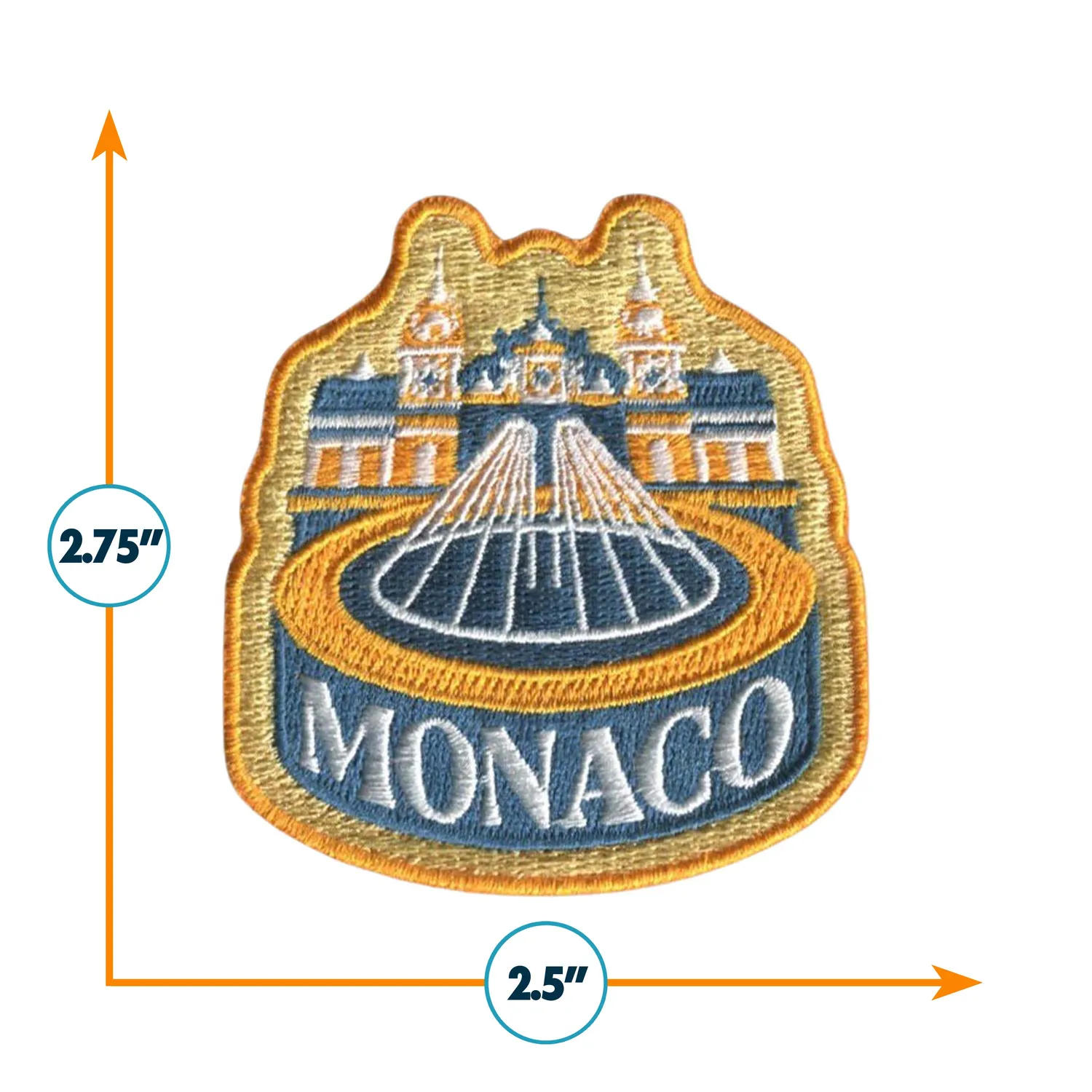Vagabond Heart Monaco strygemærke 70 mm