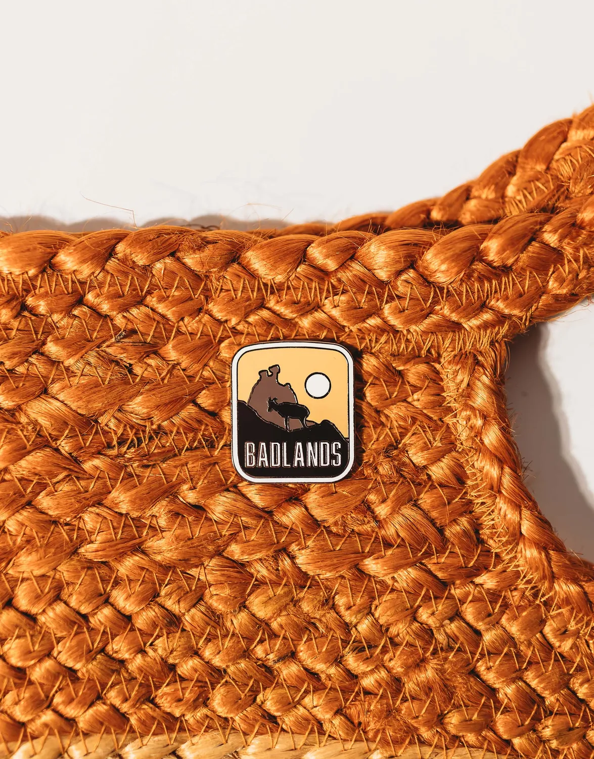 Vagabond Heart Badlands emalje pin 32 mm nationalpark