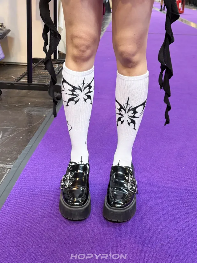 Hopyrion Cyber Fly strømper bomuld 36-42