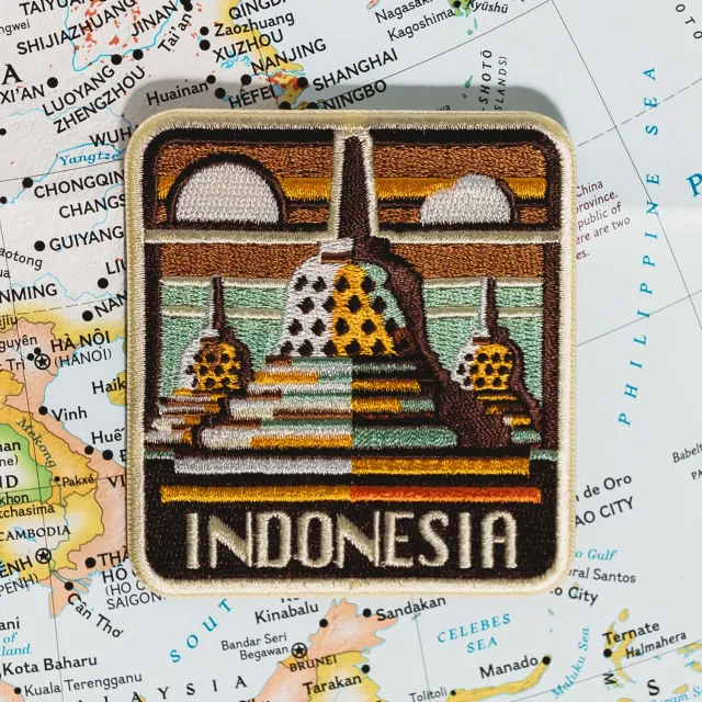 Vagabond Heart Indonesia strygemærke 76 mm