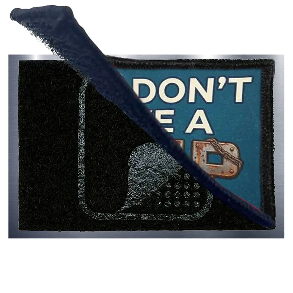 Pull Patch We Don’t Give a Ship patch 3x2 sjov