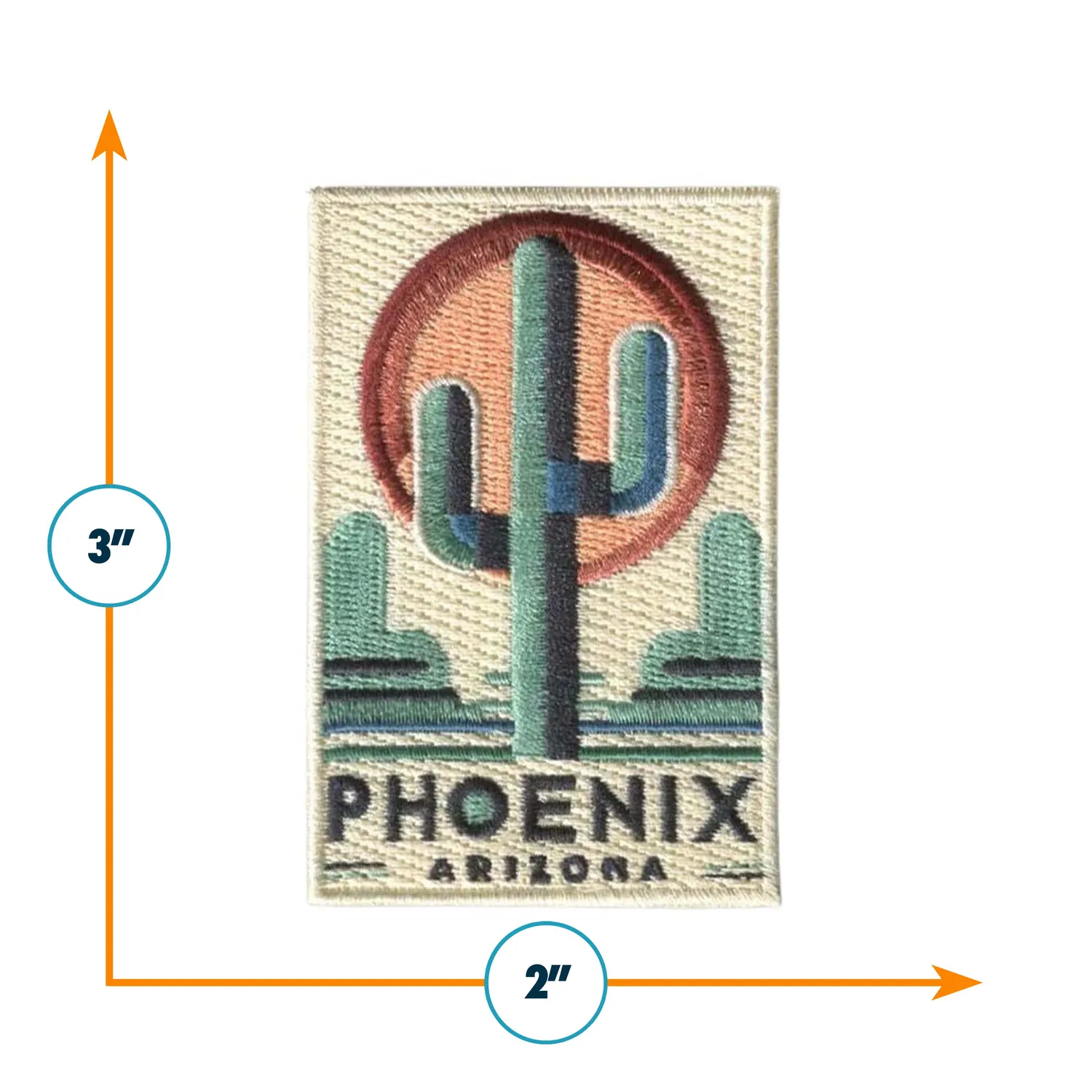 Vagabond Heart Phoenix AZ patch strygemærke broderet