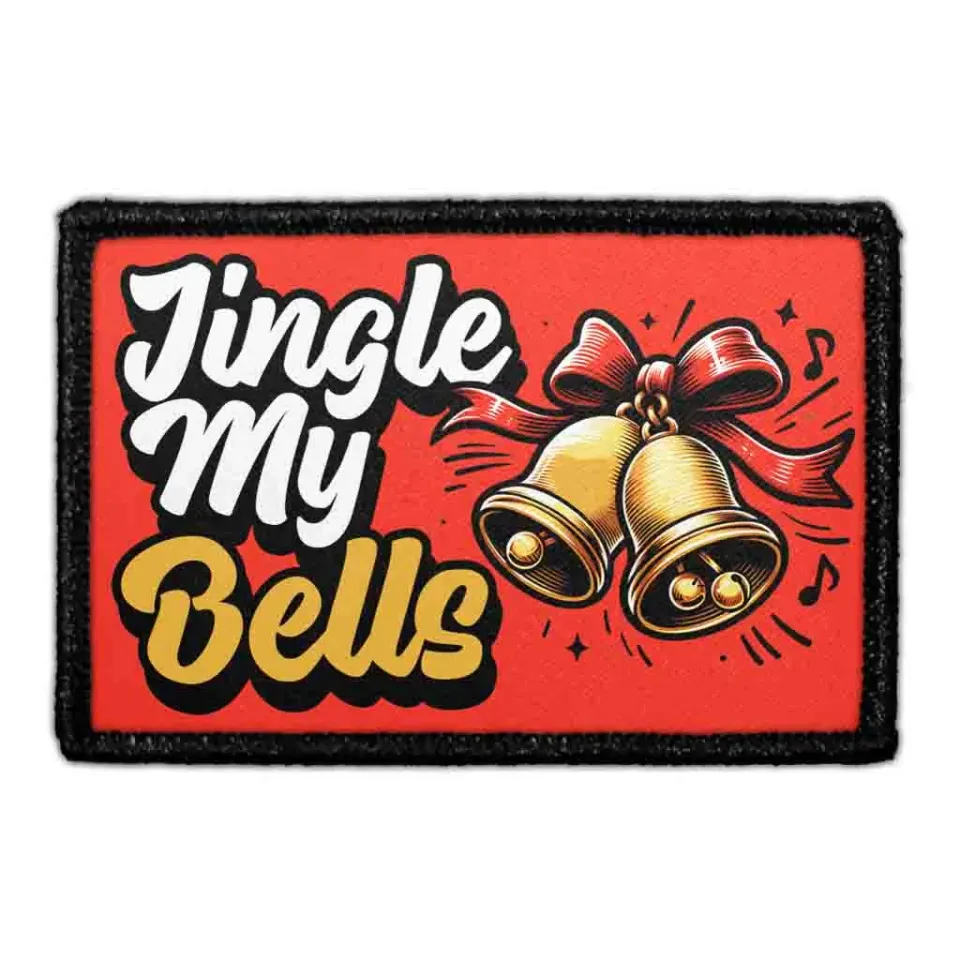 Pull Patch Jingle My Bells patch velcro sjov