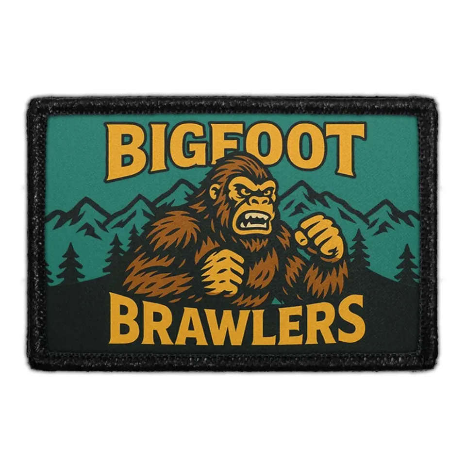 Pull Patch Bigfoot Brawlers patch 76x51 mm velcro