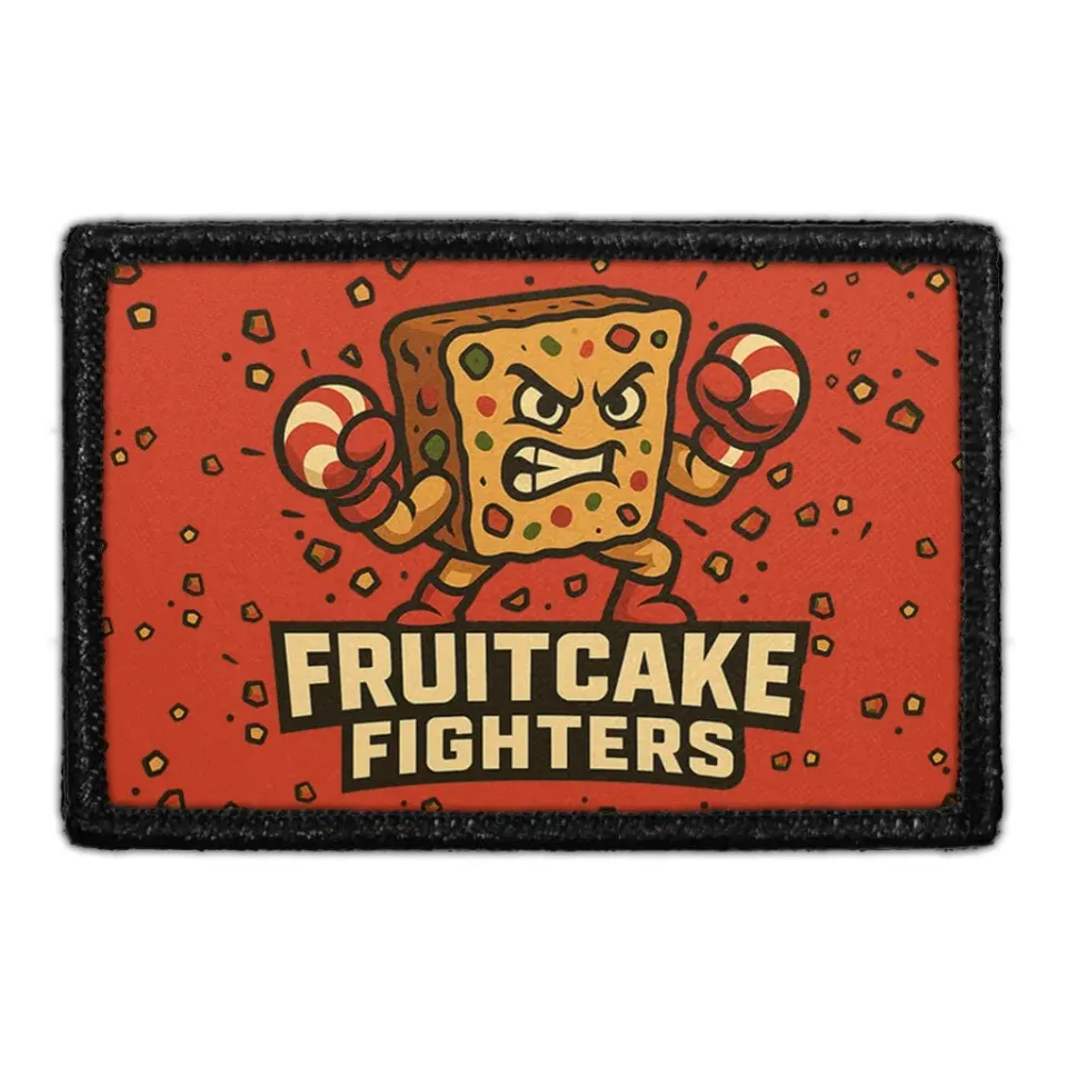Pull Patch Fruitcake Fighters patch med velcro 76x51 mm