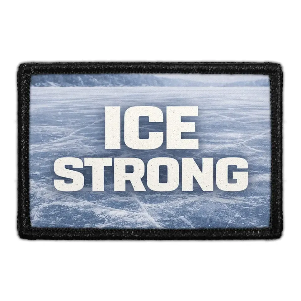 Pull Patch Ice Strong patch 76x51 mm velcro isfiskeri