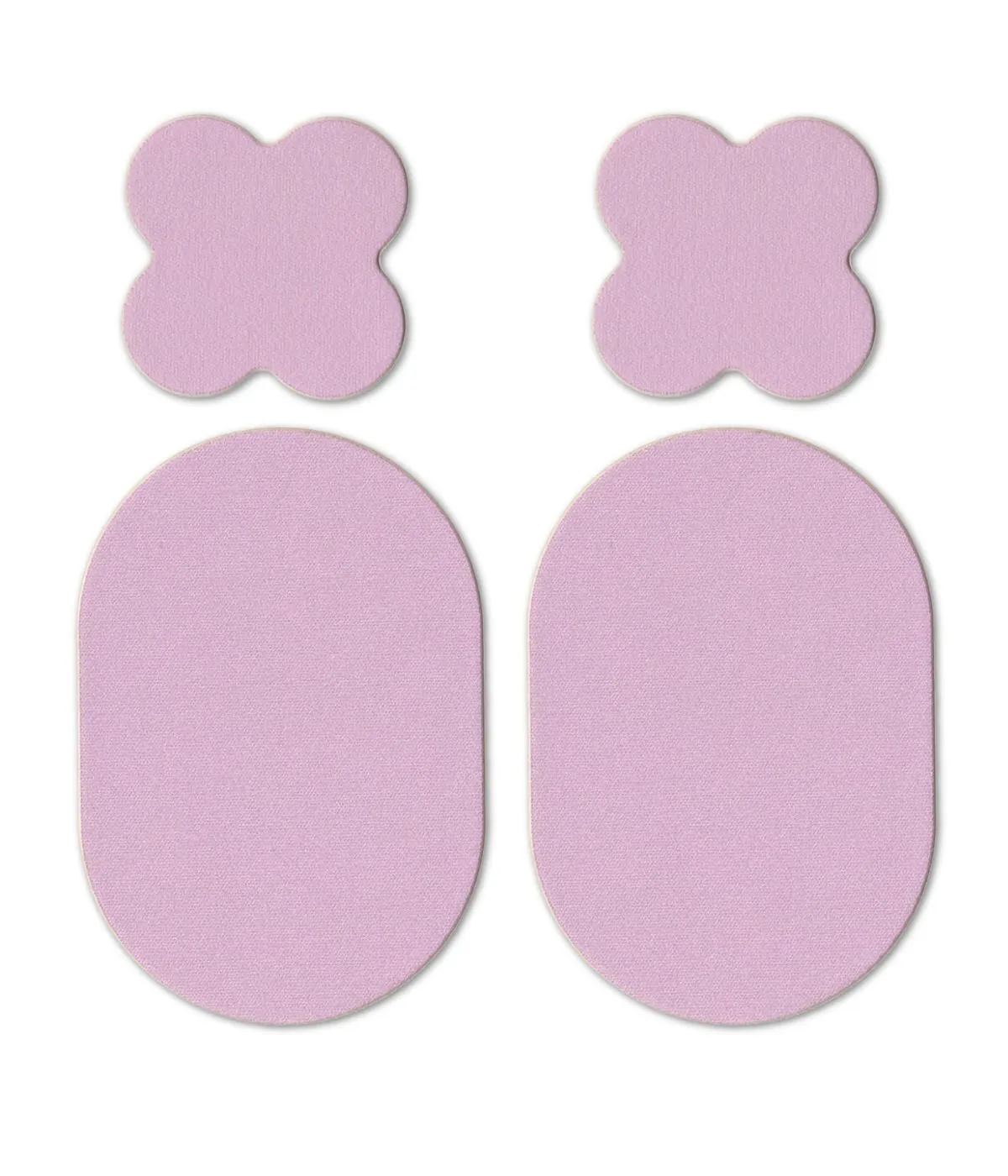 FabPatch Stretch Pink strygemærker 4-pak