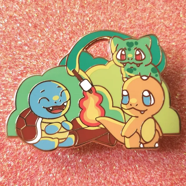 Appleminte Camping Starters pin 2,5 tommer guld