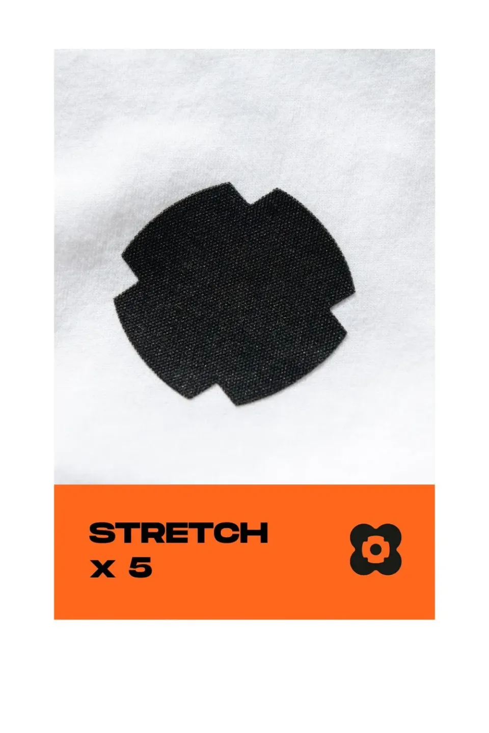 FabPatch Yönmusta lapper 5 stk sorte