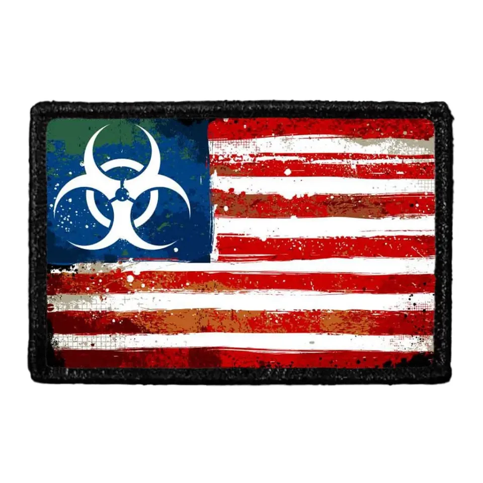 Pull Patch Zombie Outbreak Toxic patch med velcro grøn