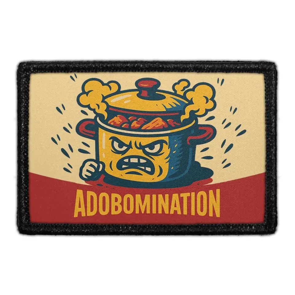 Pull Patch ADOBOMINATION patch med velcro madmotiv