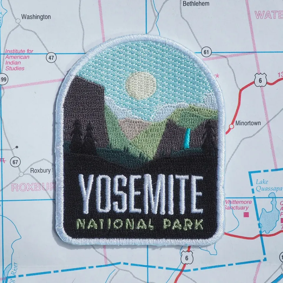 Vagabond Heart Yosemite patch strygemærke 70x57 mm