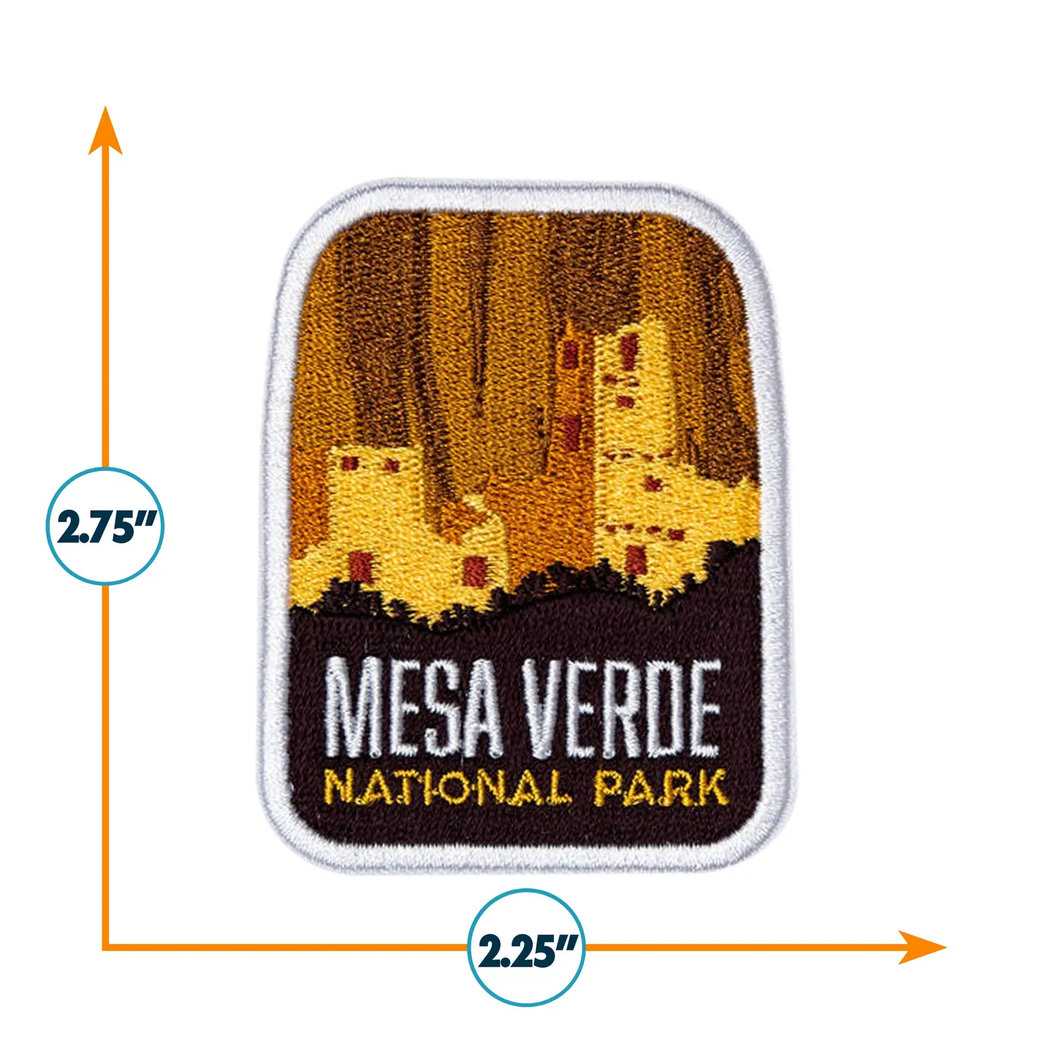Vagabond Heart Mesa Verde strygemærke 70 mm
