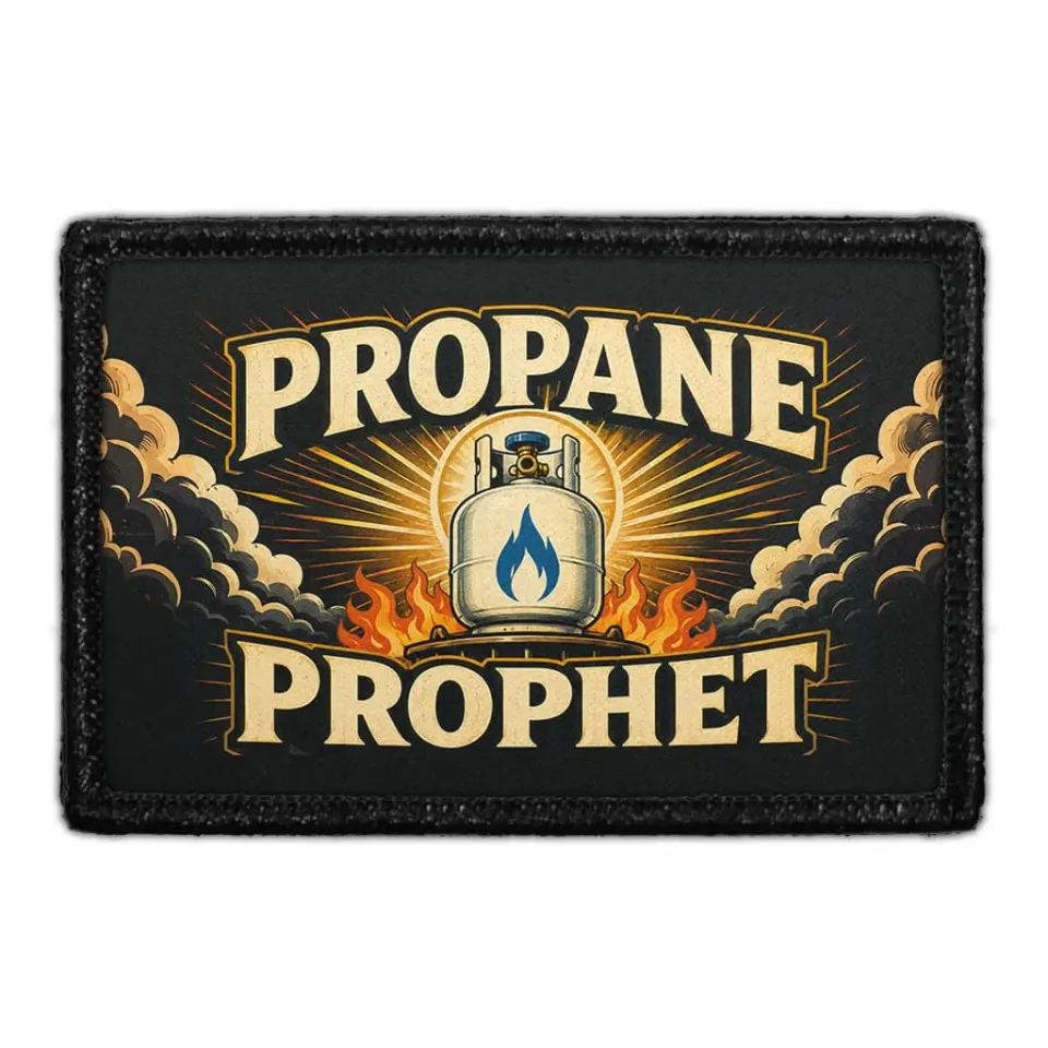 Pull Patch Propane Prophet patch med velcro 76x51 mm