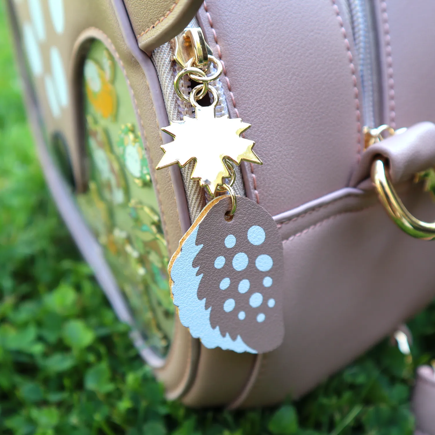 Appleminte Deer ita-taske rygsæk beige 23 cm