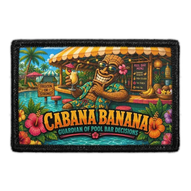 Pull Patch Cabana Banana patch med velcro – pool