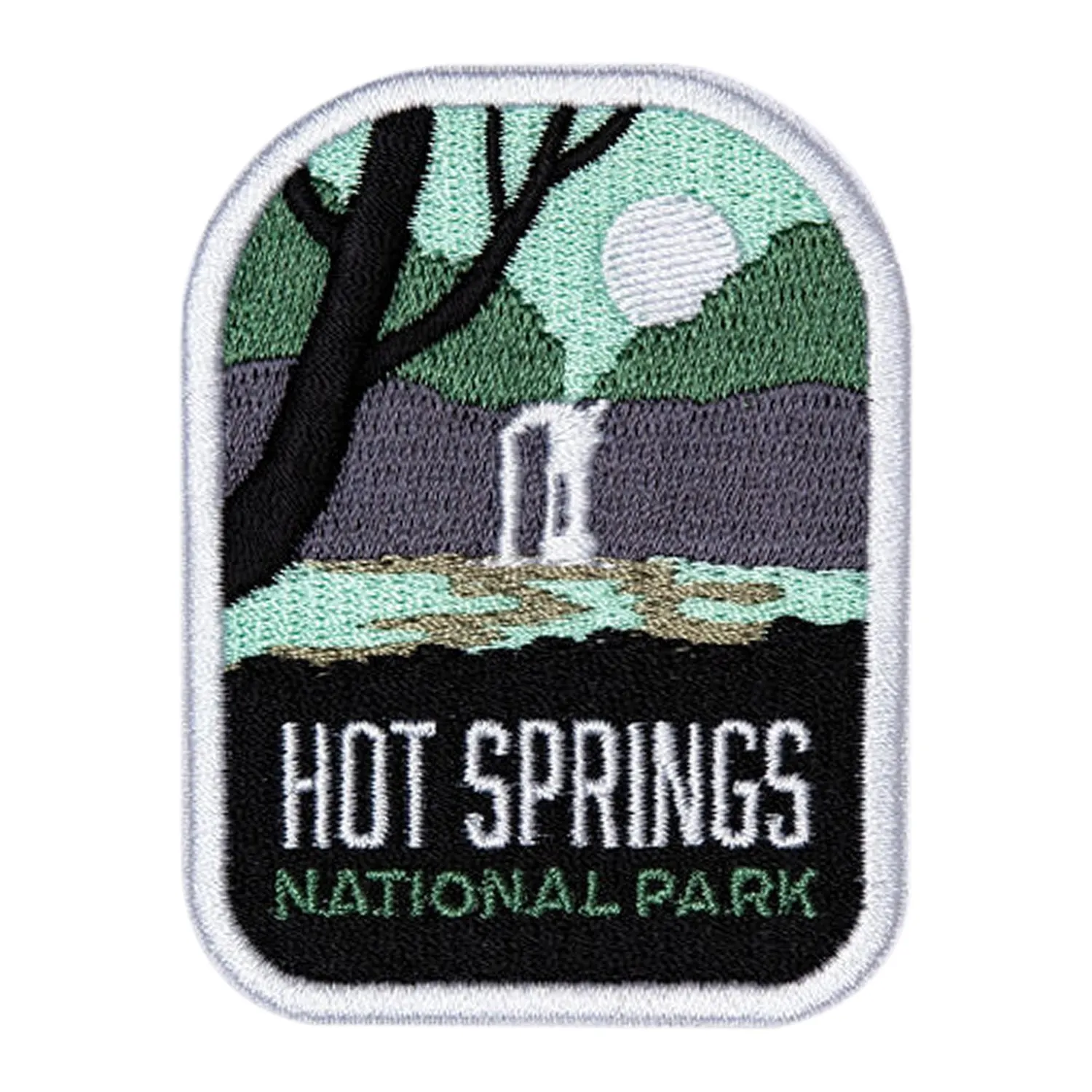 Vagabond Heart Hot Springs National Park strygemærke 70 mm